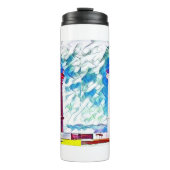 Beach Lighthouse THERMAL TUMBLER Thermosbecher (Vorderseite)