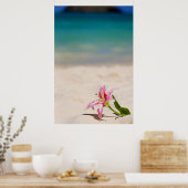 Beach Lily 24x36 Art Print Poster (Küche)