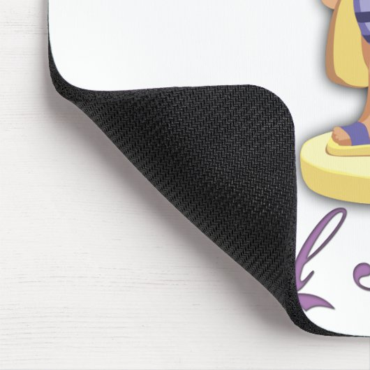 Beach Little Sister Mousepad (Ecke)