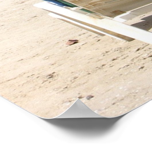 Beach Lounge Poster (Ecke)