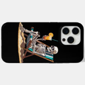 Beach Lounges Skeleton Halloween Case-Mate iPhone Hülle (Rückseite (Horizontal))