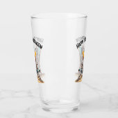 Beach Lounges Skeleton Halloween Glas (Links)