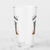 Beach Lounges Skeleton Halloween Glas (Rechts)
