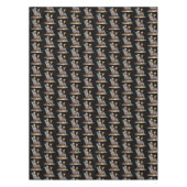 Beach Lounges Skeleton Halloween Tischdecke (Vorderseite)