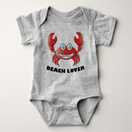 Beach Lover - Baby Jersey Bodysuit Baby Strampler