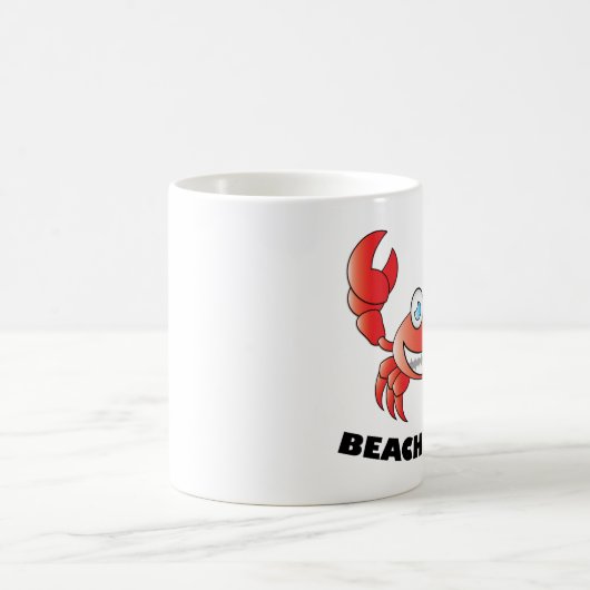 Beach Lover - Black 11 oz Ringer Tasse (Mittel)