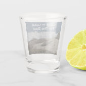 Beach Lover Coastlandschaft Ocean Beachcomber Schnapsglas (Rückseite)