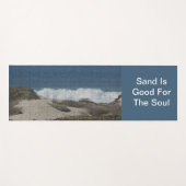 Beach Lover Coastlandschaft Ocean Beachcomber Yogamatte (Vorderseite (Horizontal))