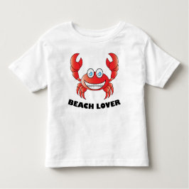 Beach Lover - Kleinkind Fine Jersey T - Shirt