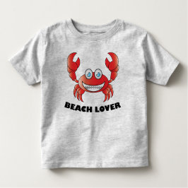 Beach Lover - Kleinkind Fine Jersey T - Shirt