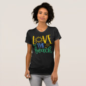 Beach Lover "Love the Beach"  T-Shirt (Vorne ganz)