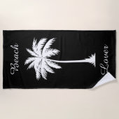 Beach Lover Strandtuch (Vorderseite)