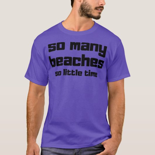 Beach Lover Swimmer Surfer T-Shirt (Vorderseite)