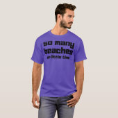 Beach Lover Swimmer Surfer T-Shirt (Vorne ganz)