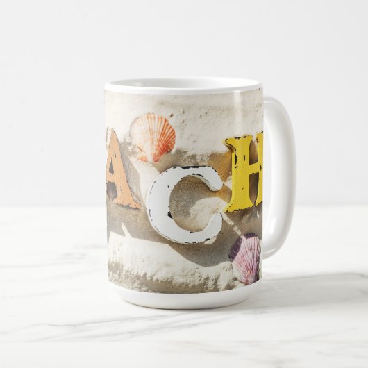 Beach Lovers Kaffeetasse (VorderseiteRechts)