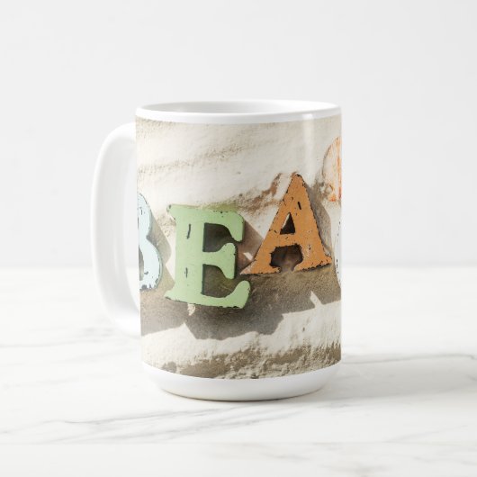 Beach Lovers Kaffeetasse (Vorderseite Links)