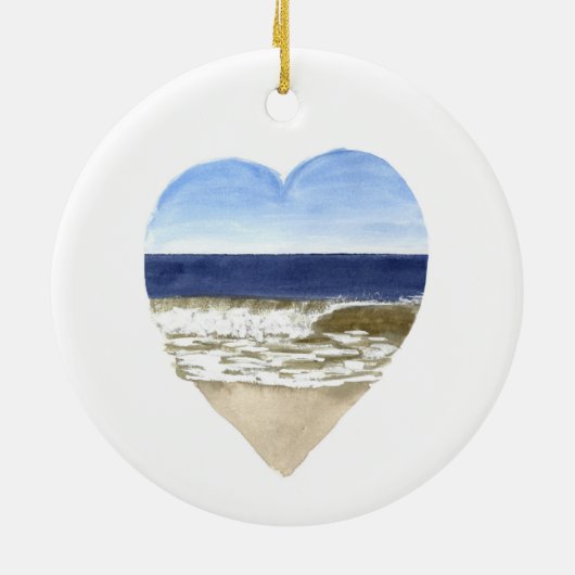 Beach Lovers Ornament (Hinten)