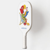 Beach Macaw individuelle Name Pickleball Schläger (Links)