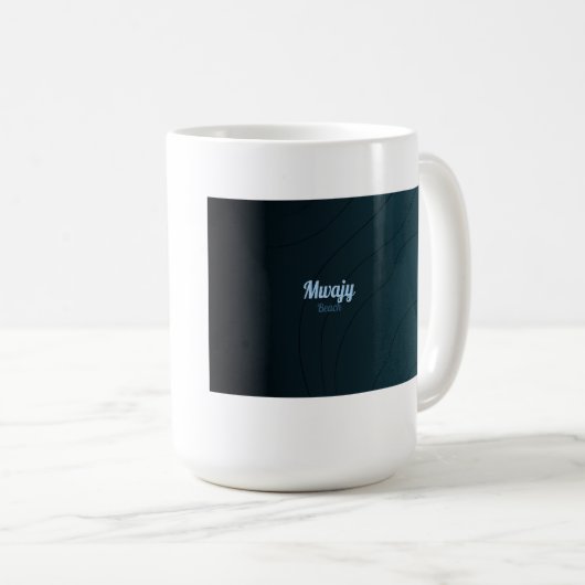 Beach Magazine oder Kaffee oder Firmenpro Kaffeetasse (VorderseiteRechts)