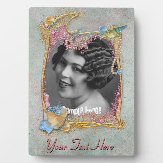 Beach Magic Art Frame Plaque Fotoplatte (Vorderseite)