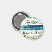 Beach Magnet (Vorderseite/Rückseite)