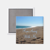 Beach Magnet mit Angebot (Vorderseite/Rückseite)
