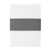 Beach Mason Jar Chalkboard Wedding Einladungsbanderole (Rückseitenbeispiel)