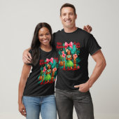 Beach Mele Kalikimaka Hawaiian Tail Party Santa Tu T-Shirt (Unisex)