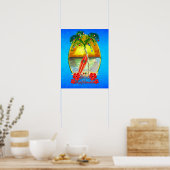 Beach Mele Kalikimaka Poster (Küche)