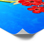 Beach Mele Kalikimaka Poster (Ecke)