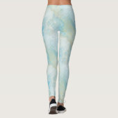 Beach Mermaid Dream Pattern Leggings (Rückseite)