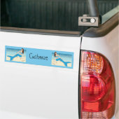 Beach Mermaid Valentine Thunder_Cove Autoaufkleber (Auf Lkw)