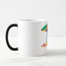 Beach Mind, Happy Heart Summer Verwandlungstasse