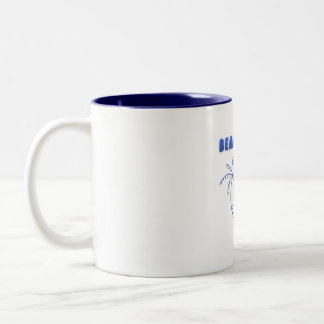Beach-Modus-An-Mug – Sommer-Kaffeetasse Zweifarbige Tasse