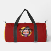 Beach Monkey individuelle Name Duffle Bag (Vorderseite)