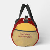 Beach Monkey individuelle Name Duffle Bag (Rechts)