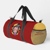 Beach Monkey individuelle Name Duffle Bag (Rechte Ecke)