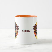 Beach Monkey individuelle Name Tasse (Zentrum)