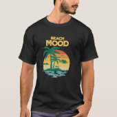 Beach Mood Aloha Hawaii Hawaiian Island Palm Tree T-Shirt (Vorderseite)