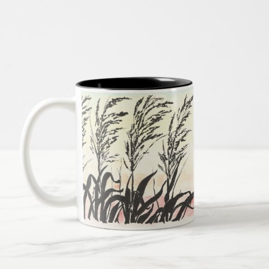 Beach Morning auf einer Tasse (Links)