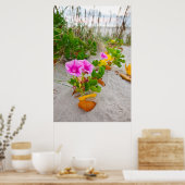 Beach Morning Glory (Ipomoea Stolonifera) Poster (Küche)