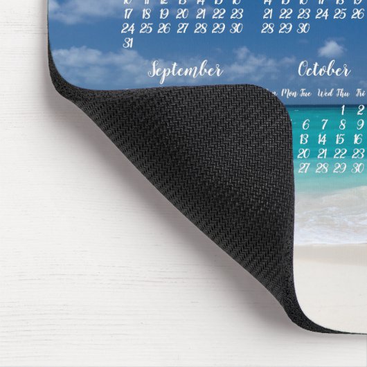 Beach Mouse Pad Kalender 2020 Mousepad (Ecke)