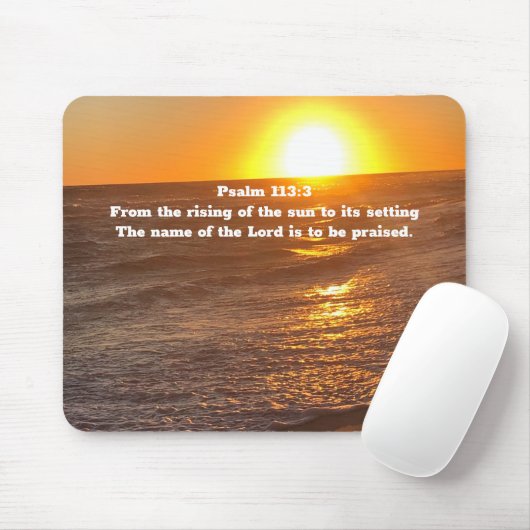 Beach Mouse Pad Mousepad (Mit Mouse)