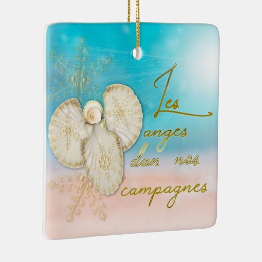 Beach Muschel Angel Ornament (Rechts)