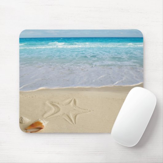Beach Muschel Mouse Pad Mousepad (Mit Mouse)