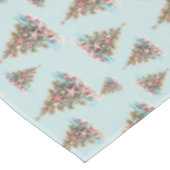 Beach Muschel Weihnachtsbaummuster Tischdecke (Schrägansicht)