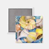 Beach Muscheln Magnet (Vorderseite/Rückseite)