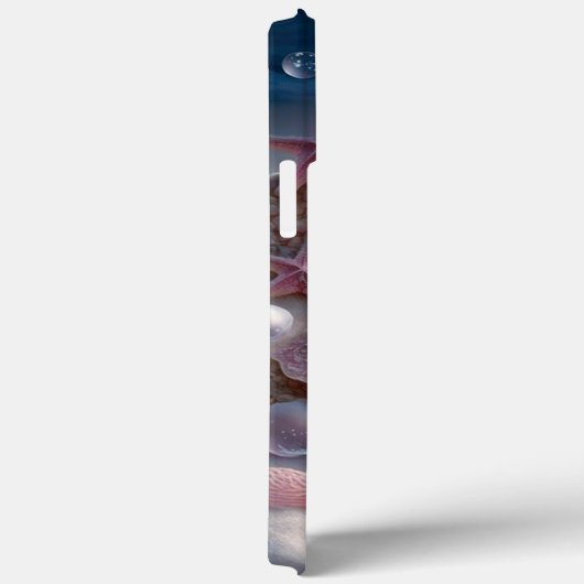 Beach Muscheln Trendy Modern Girl Personalisierter Case-Mate iPhone Hülle (Rückseite / Rechts)