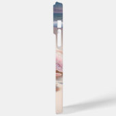 Beach Muscheln Trendy Modern Girl Personalisierter Case-Mate iPhone Hülle (Rückseite / Links)