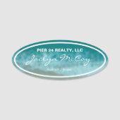 Beach Nametag Namensschild (Vorderseite)